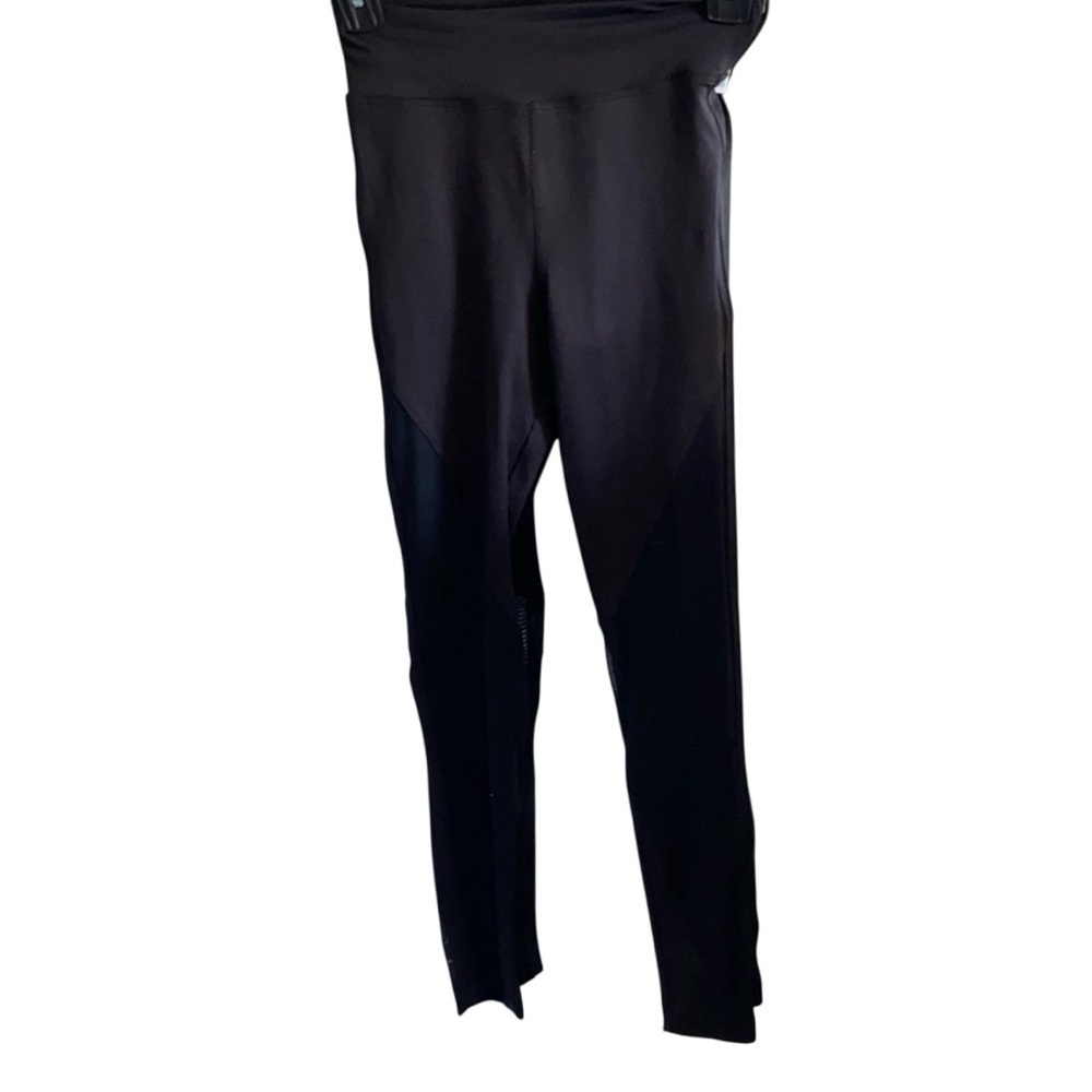 KORAL Black High-Rise Mesh Panel Leggings – Size Small - Picture 2 of 5